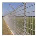 Waterproof PVC Coated High Security Anti Climb Airport Fence Customized and