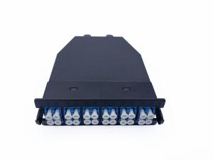 Wholesale Plating MTP MPO Cassette With SM/MM Elite Insertion Loss For Fiber Management from china suppliers