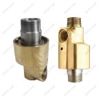 High quality brass shell high speed rotary joint for cooling water, hydraulic
