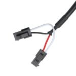 LVDS CABLE HSG 43025-0400 To 43020-0201 MX3.0-2P Dual Connector Custom Circuit