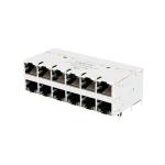 LPJG67537A8NL-2 1000 Base-T 2x6 Port Gigabit Ethernet 8 Core Non-PoE Single Port