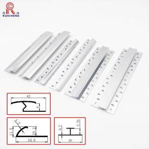 Wholesale T8 Aluminum Carpet Edge Trim Z Bar 8.5mm Height Anodised Silver from china suppliers