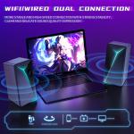 Plastic Cabinet 2.0 Desktop Multimedia Portable Speaker for PC Laptop USB Gaming