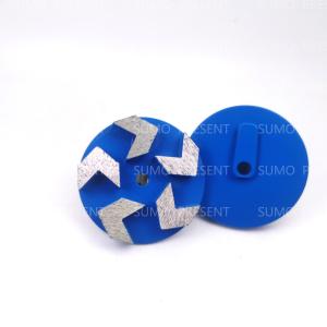 Wholesale 3&quot;Arrow Segments Redi Lock Diamond Grinding disc for Husqvarna from china suppliers