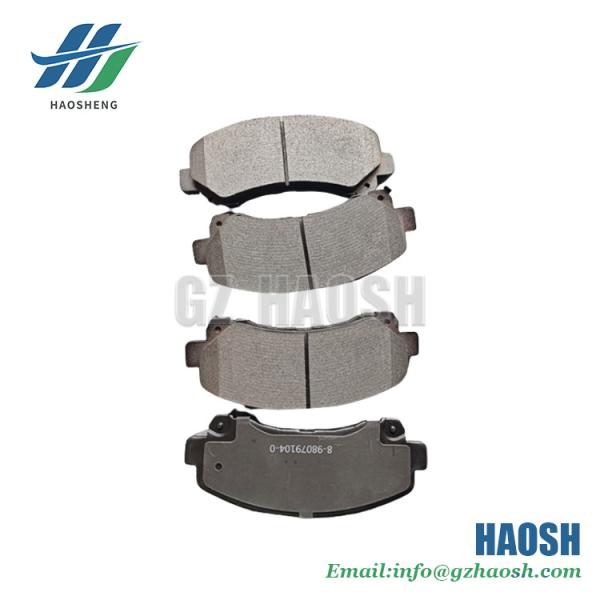 8-98079104-0 Brake Pads Set For Isuzu DMAX 4X4 8-98079104-1 8980791041