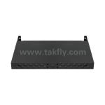 Black Fiber Optic MPO Cassette MTP Patch Panel Management for Data Center FTTX