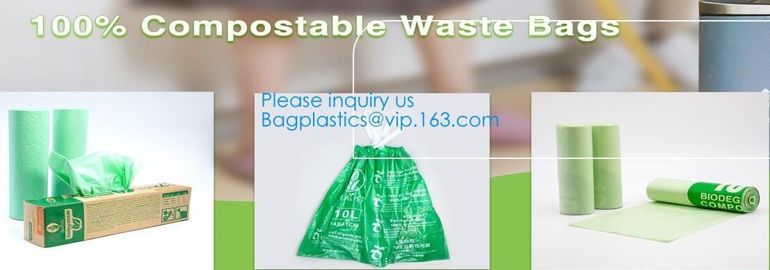 T-Shirt 100% Biodegradable Plastic Charity Bag, Custom Printing Plastic Flat Poly Bags With Air Hole, Charity Donations