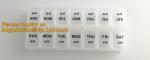 week pill box 7 day Medicine Pill box for health care,Customized logo Hot sales