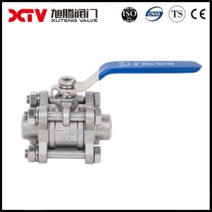 Wholesale Xtv 3PC 3/4 Inch Stainless Steel Butt Weld Ball Valve Made in for Thread End to End from china suppliers