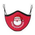 Christmas Children'S Face Mask , Colorful Holiday Face Masks 100% Cotton