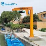 Workshop platform cantilever ground wall mounted columned yellow red industrial