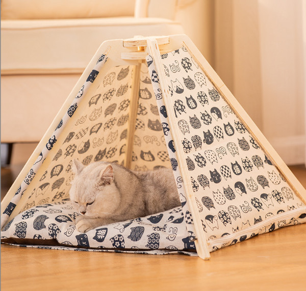 indoor cat bed