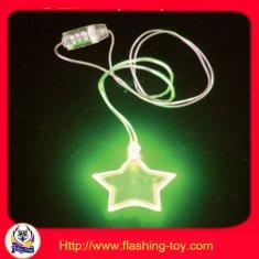 Plastic 3 x LR41 battery LED Flashing Led Necklaces for Holiday, party and