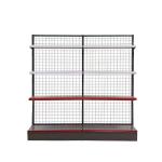 High Quality Single-Sided Supermarket Gondola Shelf Heavy Duty Cold-Rolled Steel