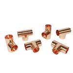 Reliable Metal Reducing Tee Fitting Silver Temperature Rating Up To 400°F For