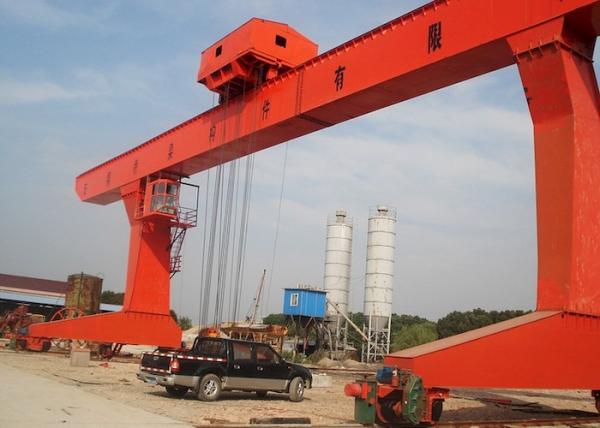 Industrial Electric 5 Ton To 30 Ton Gantry Crane 4.5m Span Single Girder Goliath