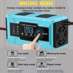 Output Power 125W 12V/24V/36V/48V 6A/8A/10A Intelligent Battery Charger for
