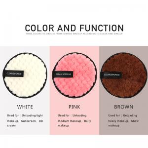 China Hydrophilic Round Face Cosmetic Puff Latex Free Makeup Beauty Sponge on sale