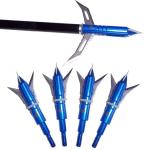 SD4545 Archery Hunting Broadhead with Stainless Steel Arrow Heads and Blades