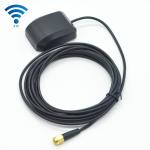 RG174 178 Cable GPS Antenna for Car , Active High Gain Patch Antenna GPS Auto