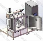Automotive Wheel Hard Chrome Plating Machine , Aluminum, Chrome DC Magnetron