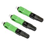 SC APC Fiber Optic Fast Connector, quick assembly fast connect