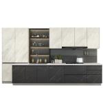 18mm Melamine Board Kitchen Cabinet Modern Kitchen Storage Cabinets