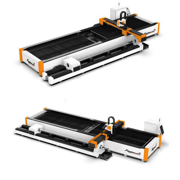 Raytools Laser Head Fiber Laser Cutting Machine For Pipe Tube 3000*1500mm
