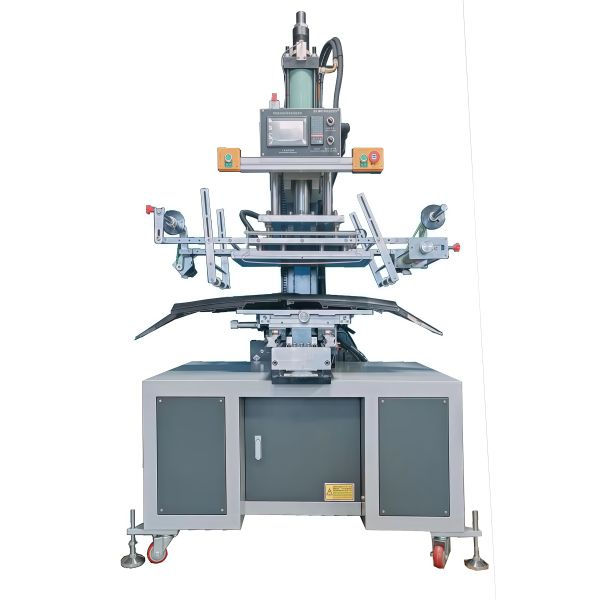 Pneumatic Flat Semi Automatic Hot Stamping Machine For Multi Material Applicable