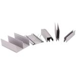 Matt Sliding Door Extrusion Wardrobe Aluminium Profiles 6063 T5 Alloy
