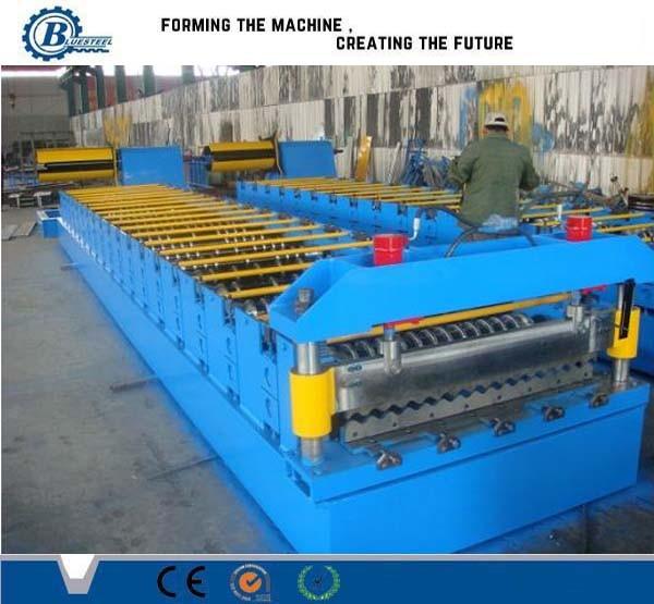 Automatic Metal Steel Panel Roof Sheet Roll Forming Machine Roof Tile Making
