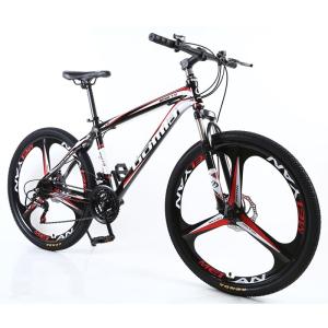 Wholesale Customized OEM 24 26 Inch Aluminum Alloy Mountain Bike for Man Hard Frame Non-rear Damper from china suppliers