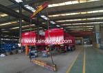 Cargo Transportation Fence Semi Trailer 40000kg For Heavy Load