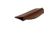 Black Aluminum Door Bottom Sweeps for Interior Door Dustproof Insectproof