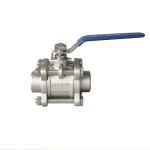 OEM Butt Weld Stainless Steel 304 3PC Ball Valve Q61F-1000WOG Model NO. Q61F