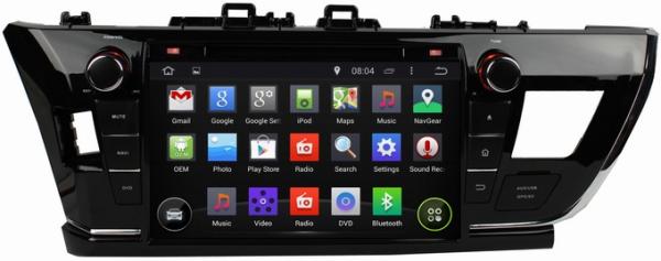 Ouchuangbo Car Multimedia Kit Head Unit for Toyota Corolla 2014 GPS Navigation