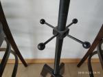 Mild Steel Bar Table legs Cast Iron Bar Table Bag Hooker Cafe Table Height 41''