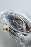 Custom Optical Glass Sapphire Crystal Watch Case Bezel Parts C-axis