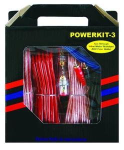 Wholesale OEM Blister Gift box Packgae 8 GA Car Audio Amplifier Wire Kit with 60A AGU Gold Fuse Holder from china suppliers
