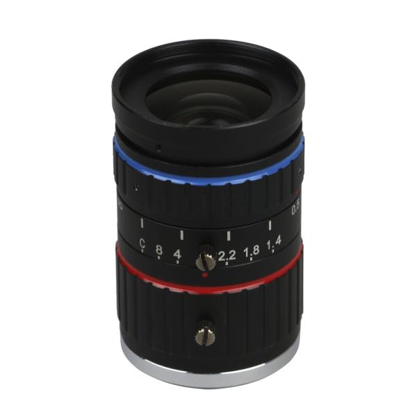 1 inch 8MP ITS Lens 25mm Ultra Starlight F1.4 C Mount For Electronic Police or