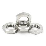 304 Stainless Steel M4 Hex Thin Nut Grade 12.9 With Customizable Finish