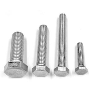 Wholesale NXF 2205 Duplex Stainless Steel Hexagon Head Bolt Full Thread M10-M12 DIN GB ANSI ISO JIS Standard for Industrial D6 Grade from china suppliers