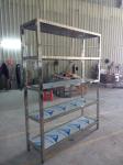 Cold Room Stainless Steel Storage Shelf 5 Tiers Multi - Functional