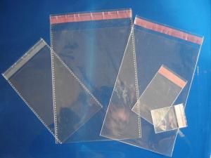 Wholesale Clear Plain Header Self Adhesive OPP Bags / OPP Header Bag / OPP Cellophone Gift Bag from china suppliers