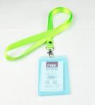 Decorative Reusable Woven Lanyards Personalized With Pvc Card Holder