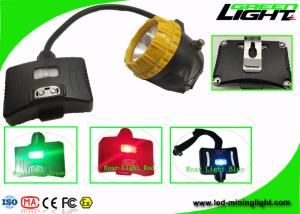 Wholesale 6.8Ah Panasonic Battery Rechargeable LED Headlamp With Low Power Warning Safety Rope from china suppliers