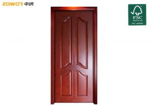 Wholesale 4 Panel PU Painting Hinged Pinewood Wooden Interior Doors from china suppliers