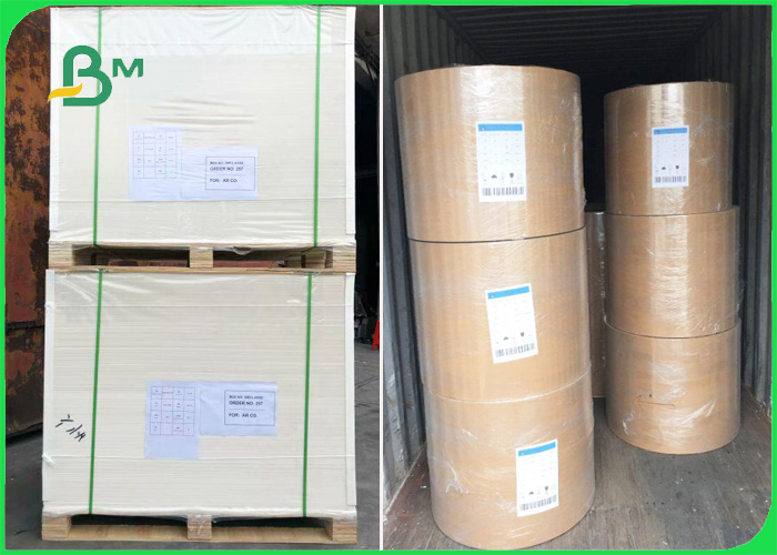 48gr Uncoated Paper Rolls Smooth Surface For Printing Newspaper And Fill Bags