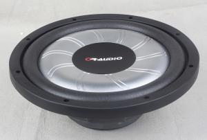 Wholesale Automotive Shallow Mount Subwoofer , Hifi Subwoofer Amplifier Neydynium Motor from china suppliers