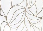 White Modern Wall Covering Non Woven Wallpaper Sound Absorbing With Geometric